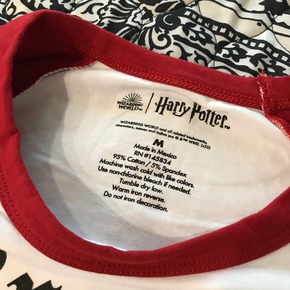 Harry Potter Gryffindor Bravery 3/4 Sleeve Baseball Tee - Picture 5 of 10